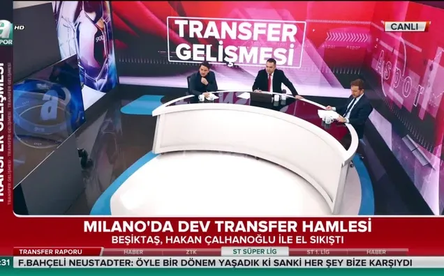 Hakan Çalhanoğlu Beşiktaş'ta