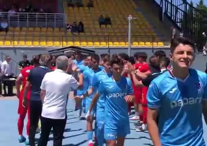 Kayserispor U19 takımından takdir toplayan hareket