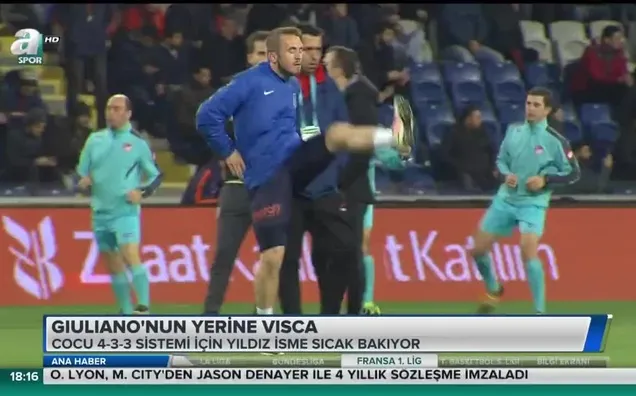 Fenerbahçe'de Giuliano yerine Edin Visca