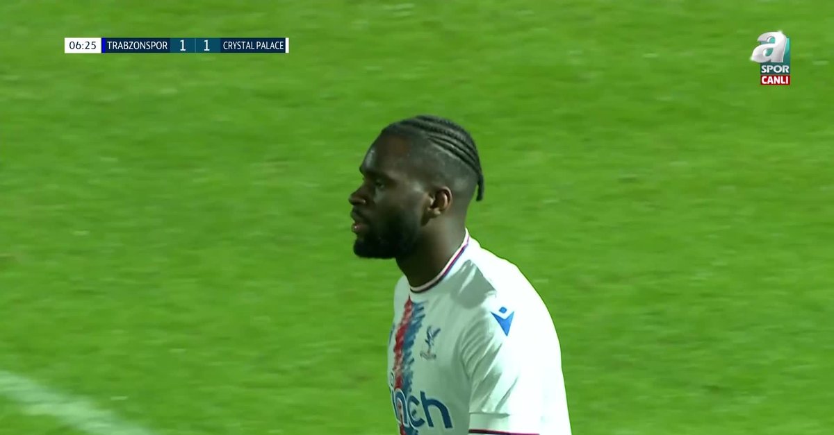 GOL | Trabzonspor 1-1 Crystal Palace