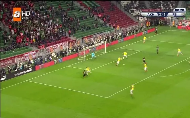 T.M. Akhisarspor: 3 - Fenerbahçe: 1