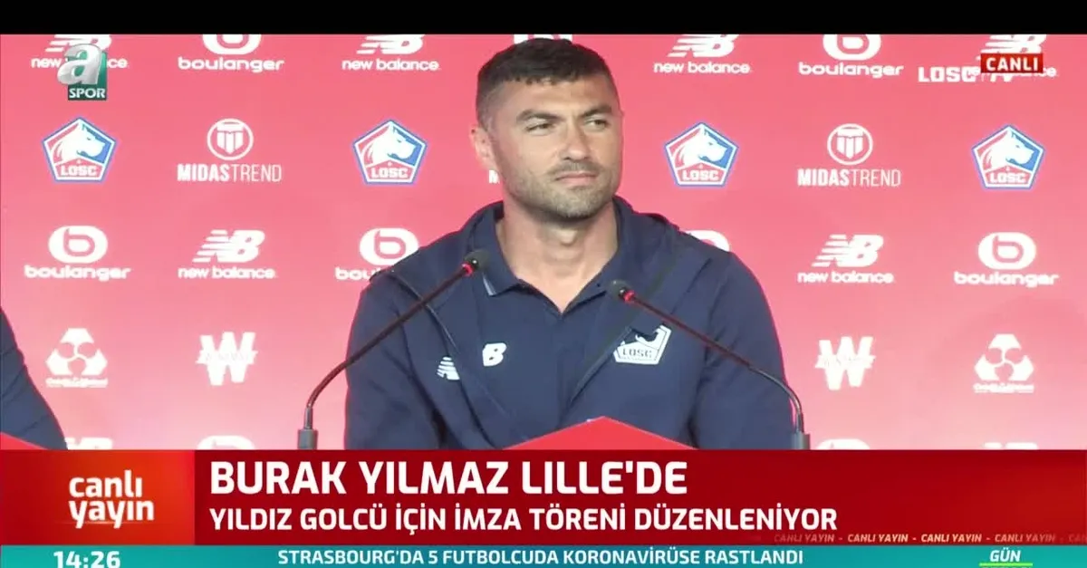 Burak Yılmaz'ın forma numarası belli oldu