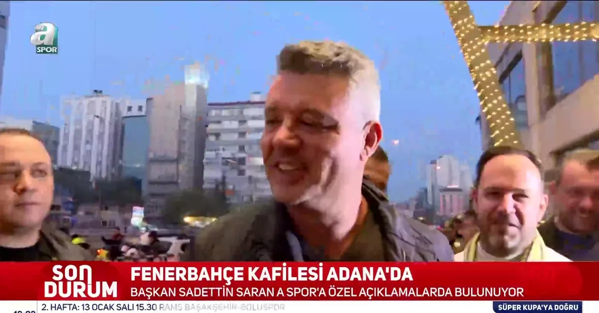 Fenerbahçe kafilesi Adana'da