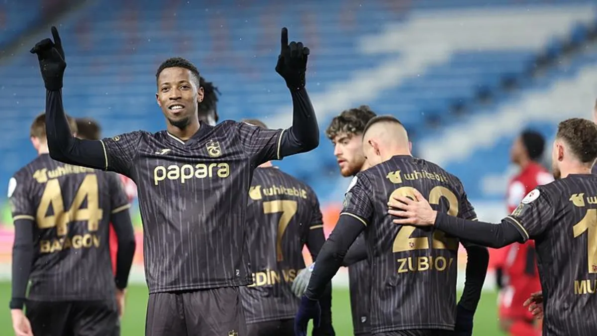 Trabzonspor Papara Park'ta durdurulamıyor