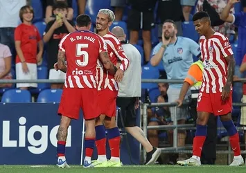 Atletico Madrid deplasmanda rahat kazandı!