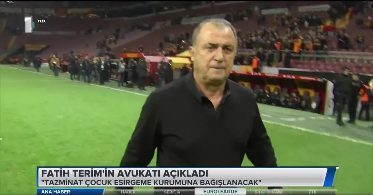 Fatih Terim tazminatı bağışlayacak