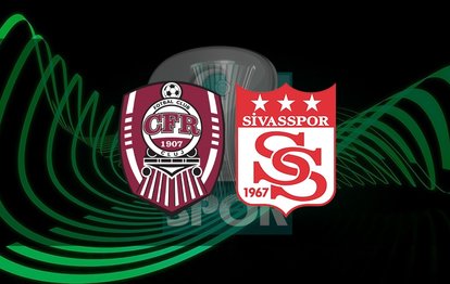 CFR Cluj Sivasspor maçı CANLI İZLE Cluj-Sivasspor canlı anlatım