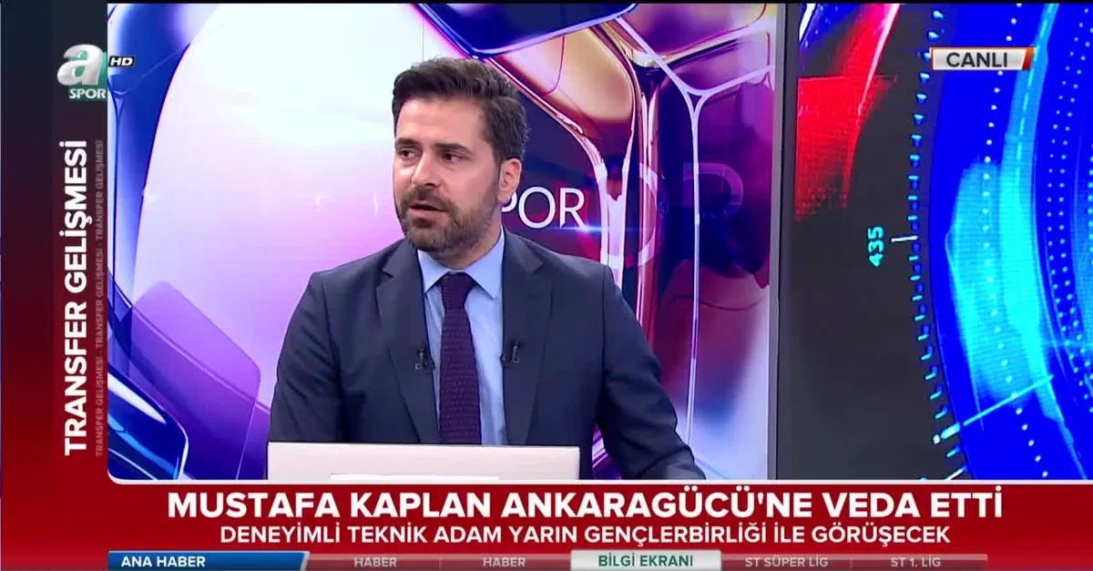 Mustafa Kaplan Ankaragücü'ne veda etti