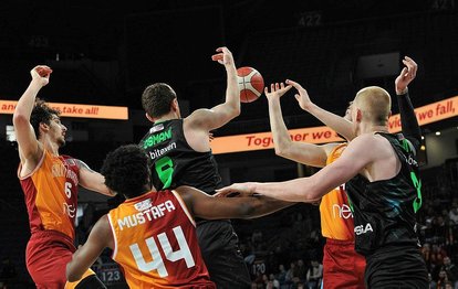 Galatasaray Nef 71-65 Darüşşafaka Lassa MAÇ SONUCU-ÖZET