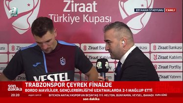 Trabzonspor'da Thomas Meunier ilk maçını ve asistini yorumladı!