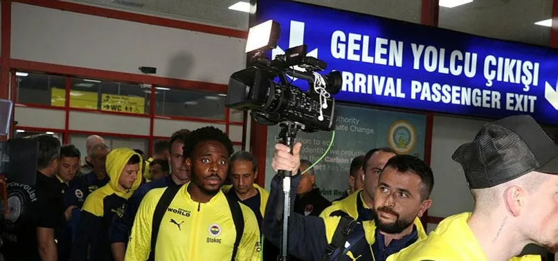 Fenerbahçe kafilesi Adana'ya geldi!