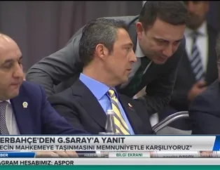 F.Bahçe'den G.Saray'a tepki