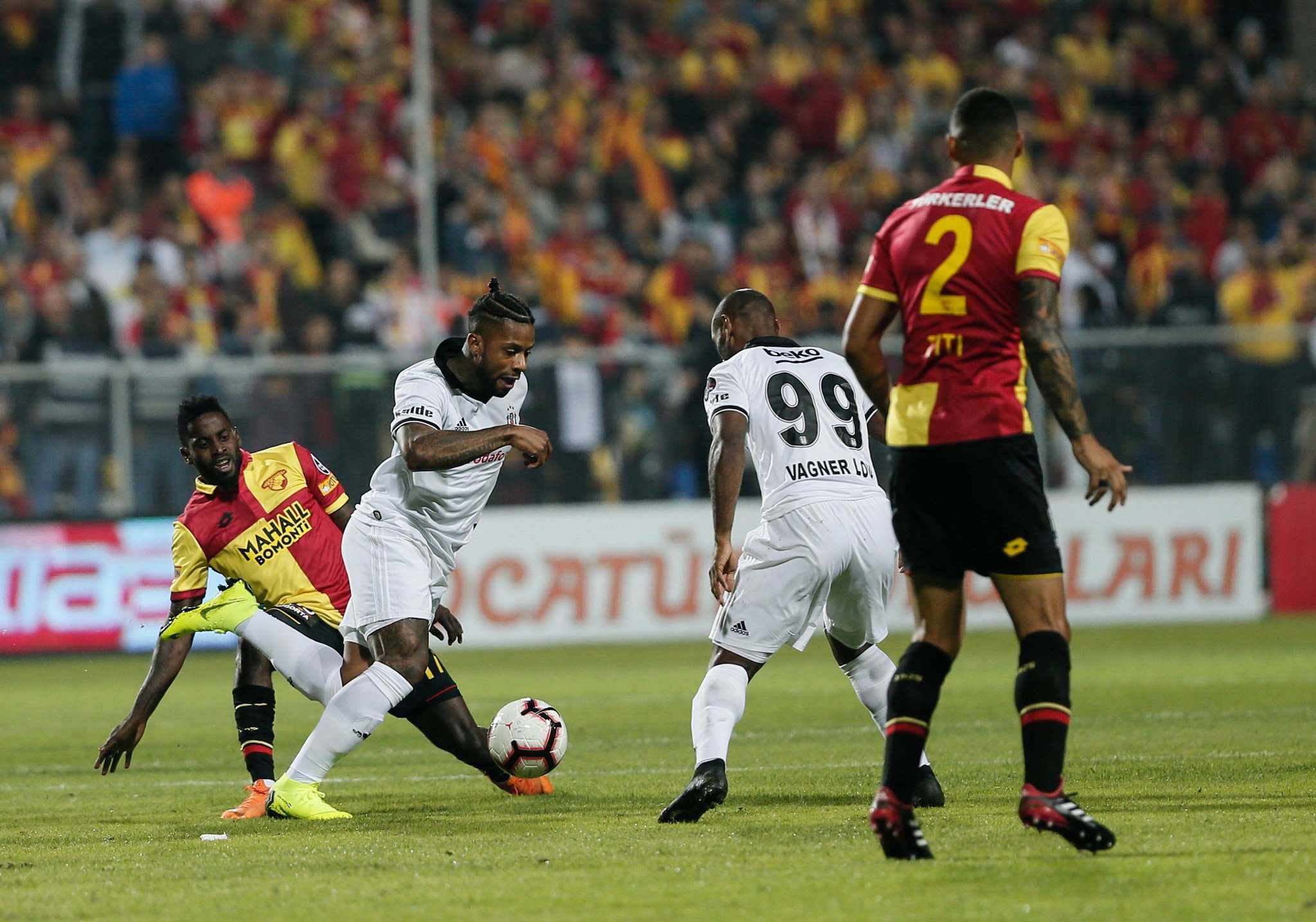 Göztepe - Beşiktaş Maçtan kareler