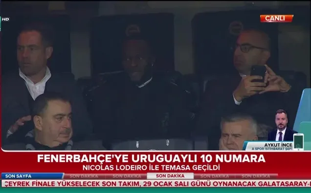 Fenerbahçe'ye Uruguaylı 10 numara