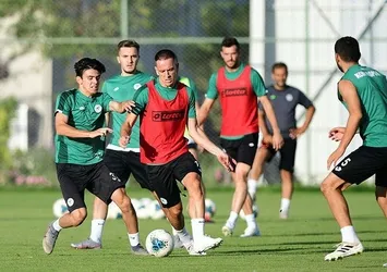 Konyaspor'da Trabzonspor maçı hazırlıkları