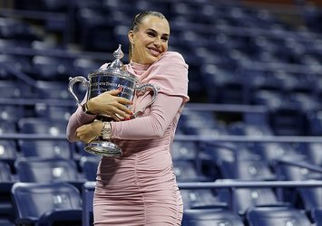 ABD Açık'ta şampiyon Aryna Sabalenka