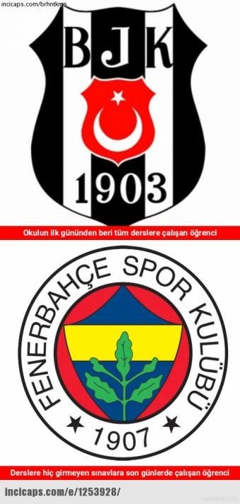 Galatasaray - Beşiktaş maçı öncesindeki capsler