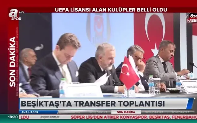 Beşiktaş'ta transfer çalışmaları