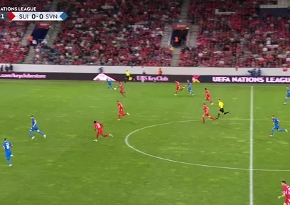 GOL | İsviçre 0-1 Slovenya