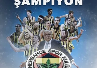 Fenerbahçe şampiyon