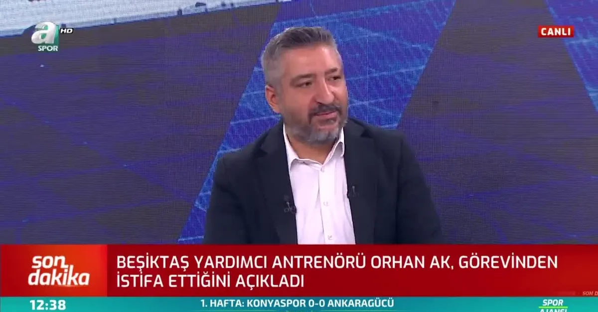 Orhan Ak Beşiktaş'tan istifa etti