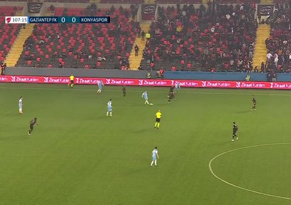 GOL | Gaziantep FK 1-0 Konyaspor
