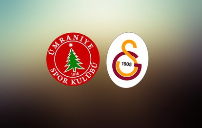 Ümraniyespor ile Galatasaray ilk kez resmi maçta karşılaşıyor
