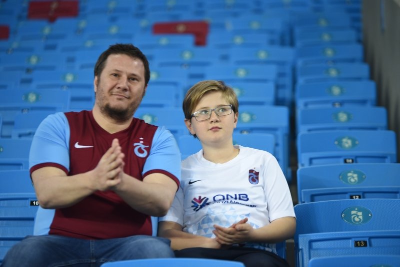 Trabzonspor - Kayserispor maçından kareler