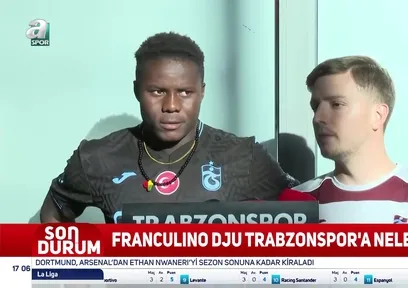 Franculino Dju Trabzon'a geldi!