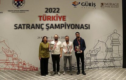 2022 Türkiye Satranç Şampiyonası’nda birinci belli oldu