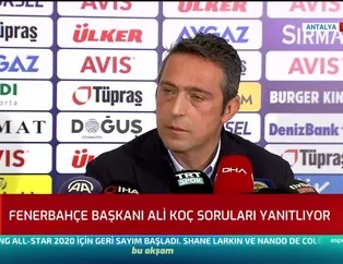 Ali Koç'tan transfer açıklaması