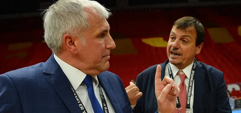 Ergin Ataman ve Obradovic arasında tartışma
