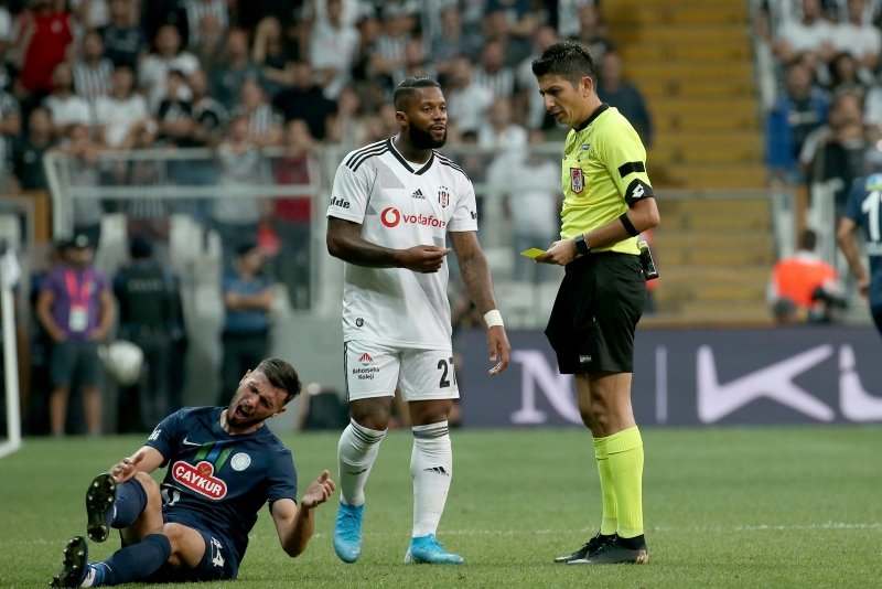 Beşiktaş - Ç. Rizespor maçından kareler