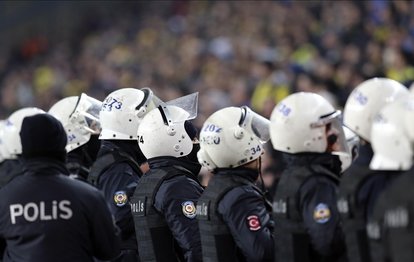 Fenerbahçe-Galatasaray derbisinde 30 bin polis görev yapacak