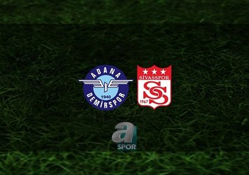 A. Demirspor - Sivasspor | CANLI