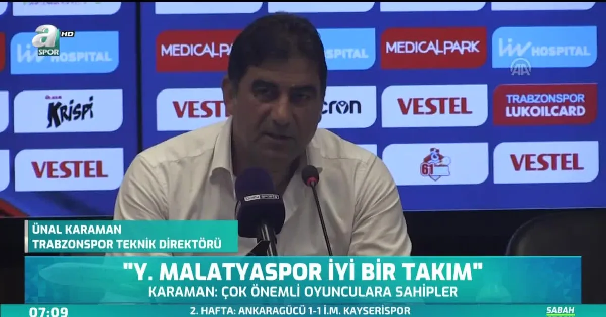 Ünal Karaman: Y. Malatyaspor iyi bir takım
