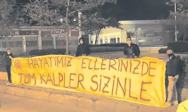 Göztepe’den sağlıkçılara destek