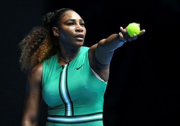 Serena Williams Avustralya Açık'ta ikinci turda