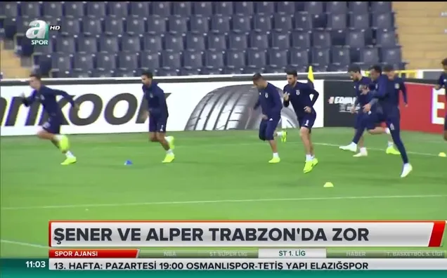 Şener ve Alper Trabzon'da zor