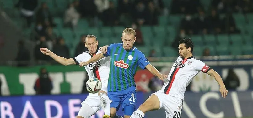 Rizespor 2-2 Beşiktaş (MAÇ SONUCU-ÖZET)
