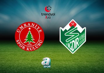 Ümraniyespor-Iğdır FK maçı saat kaçta? Ümraniyespor-Iğdır FK maçı hangi kanalda?