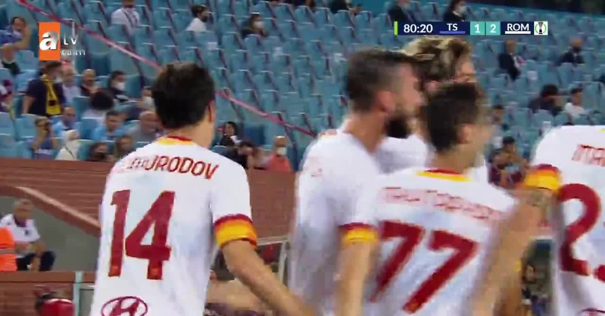 GOL | Trabzonspor 1-2 Roma