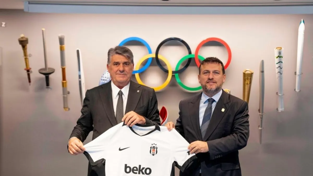 Beşiktaş President Serdal Adalı Visits Turkish Olympic Committee President Veli Ozan Çakır