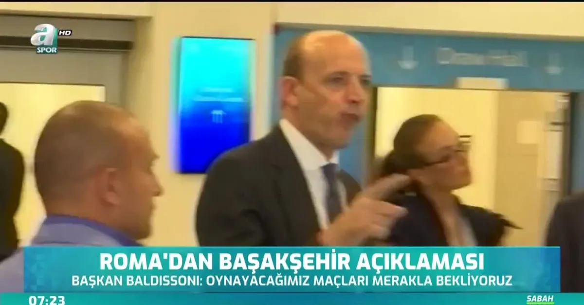 Roma'dan Başakşehir açıklaması