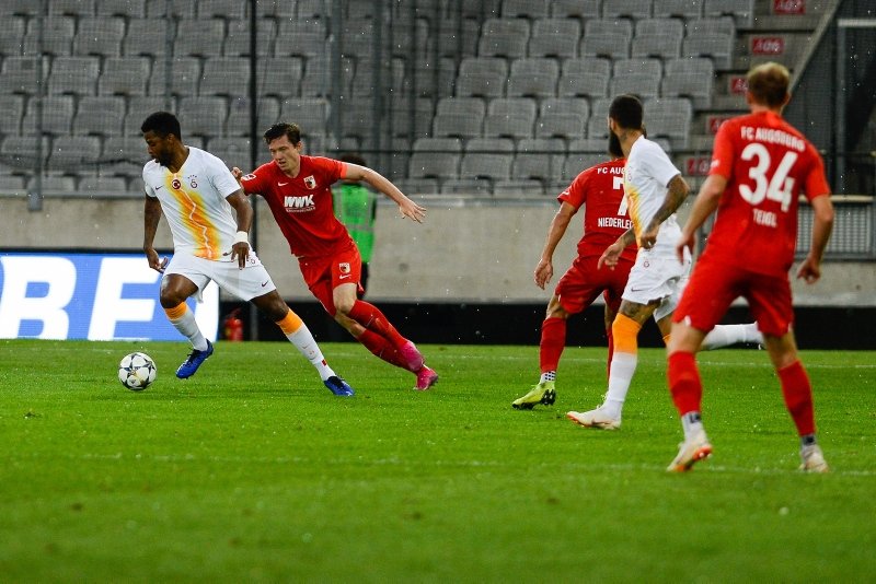 Galatasaray Augsburg maçından kareler!