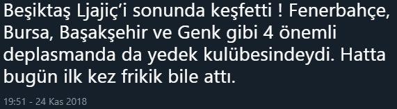 Sosyal medyanın Adem Ljajic tepkileri!
