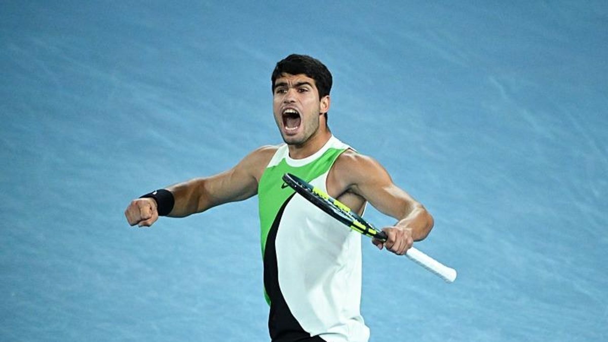 Avustralya Açık'ta şampiyon Carlos Alcaraz!