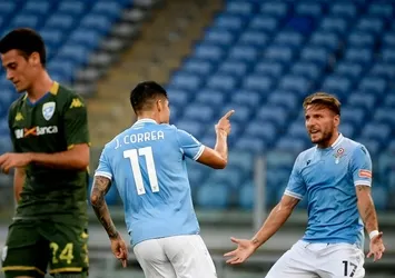 Immobile attı Lazio kazandı!