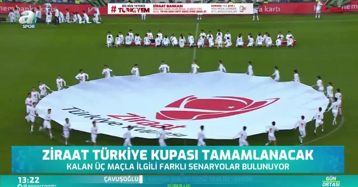 Ziraat Türkiye Kupası için 3 farklı senaryo