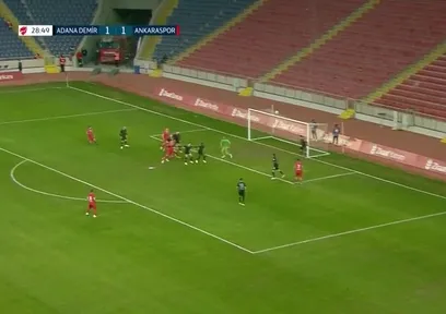 GOL | Adana Demirspor 1-2 Ankaraspor